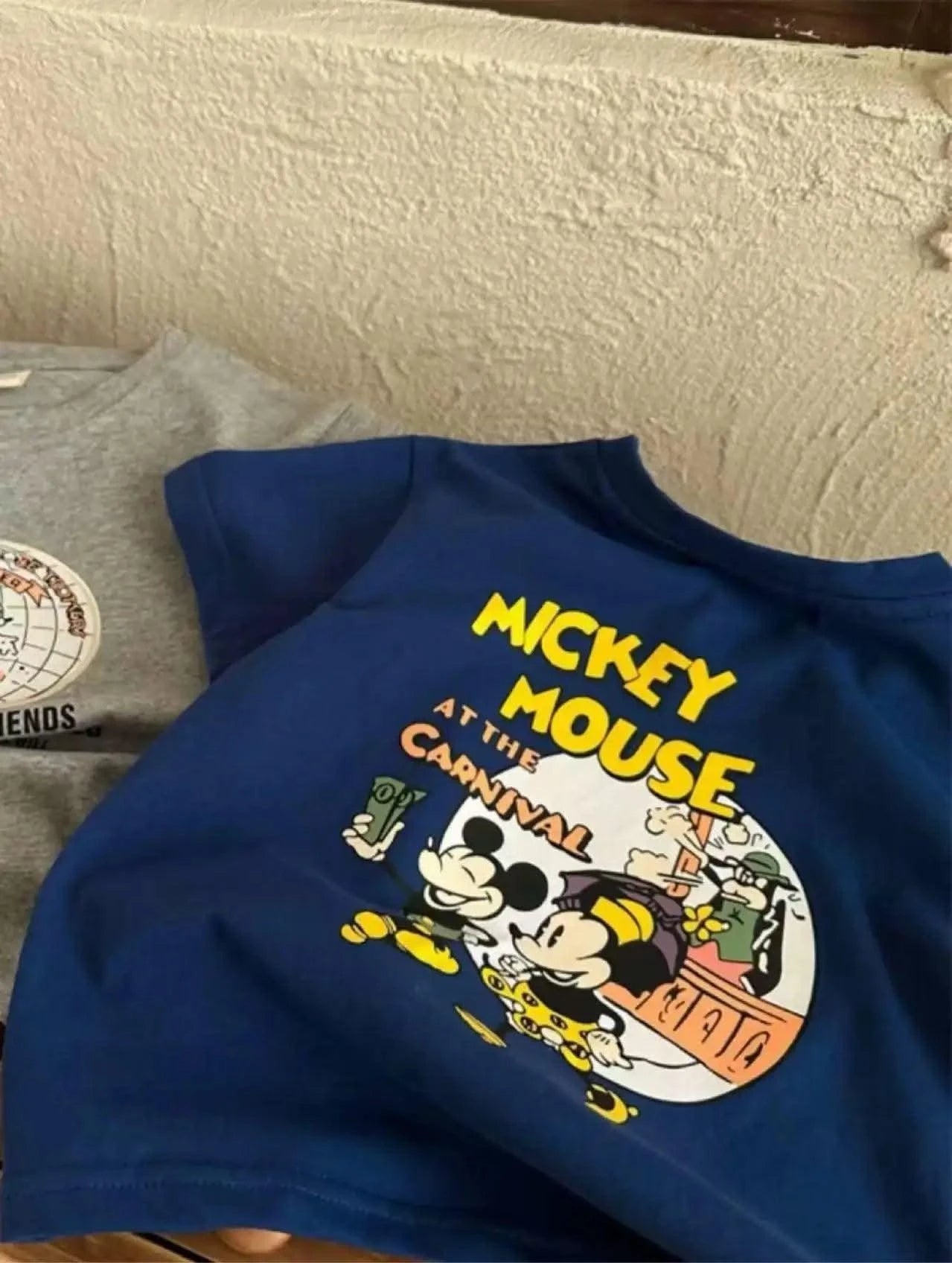 Children's Summer Clothing Cartoon Fashion Printed Children's Short Sleeved T-shirt Clothes Children's Birthday Clothes Gifts