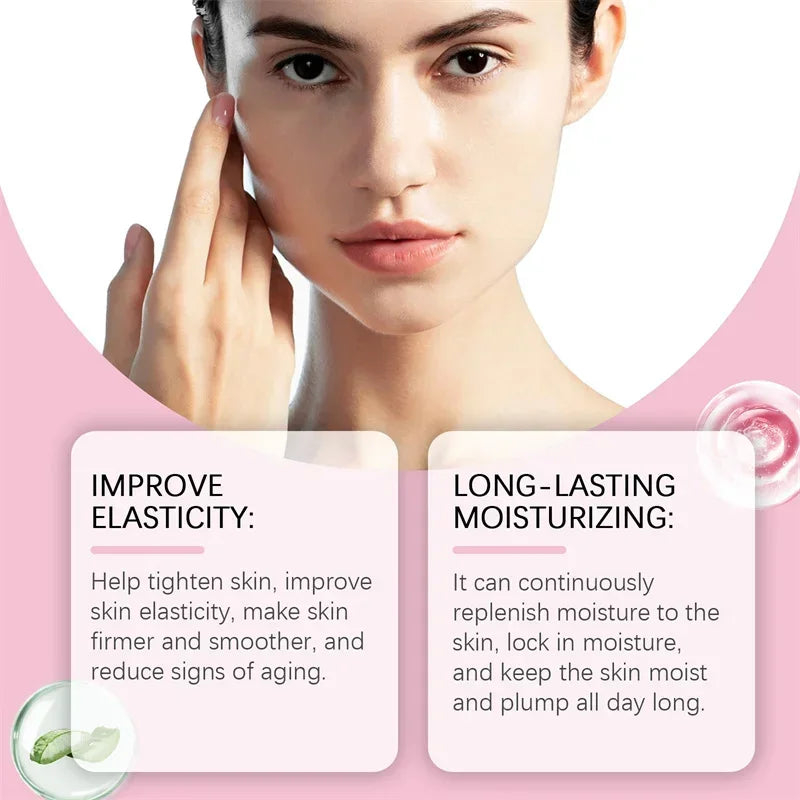 Deep Collagen Mask Facial Shrink Pores Moisturizing Overnight Mask Anti-Wrinkle Hydrating Refreshing Brightening Face Skin Care