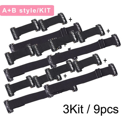 Face Lift Hair Band with Clips Invisible Facelift Stretching Straps Face Line Belt Face Slimming Bands Anti Wrinkles Makeup Tool