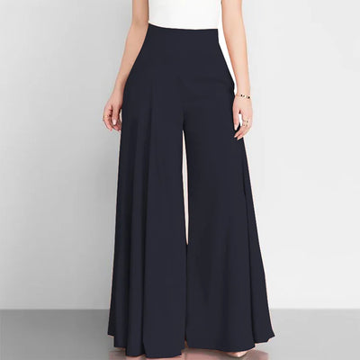 Fashion High Waist Wide Leg Pants For Women Elegant Casual Office Solid Loose Long Pant New Spring Autumn Womens Clothing