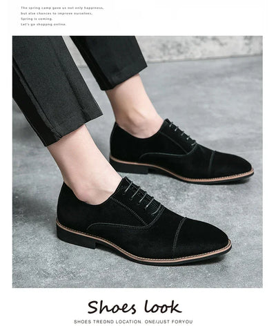 Men's Derby Shoes 2025 New Men Casual shoes  Multifunctional Comfortable Fashion Men Leather Shoes