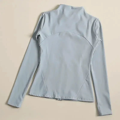 Yoga Clothes Windbreaker Sportswear Woman Running Long Sleeve Sweatshirt Sports Jackets Top Women Workout Tops Activewear