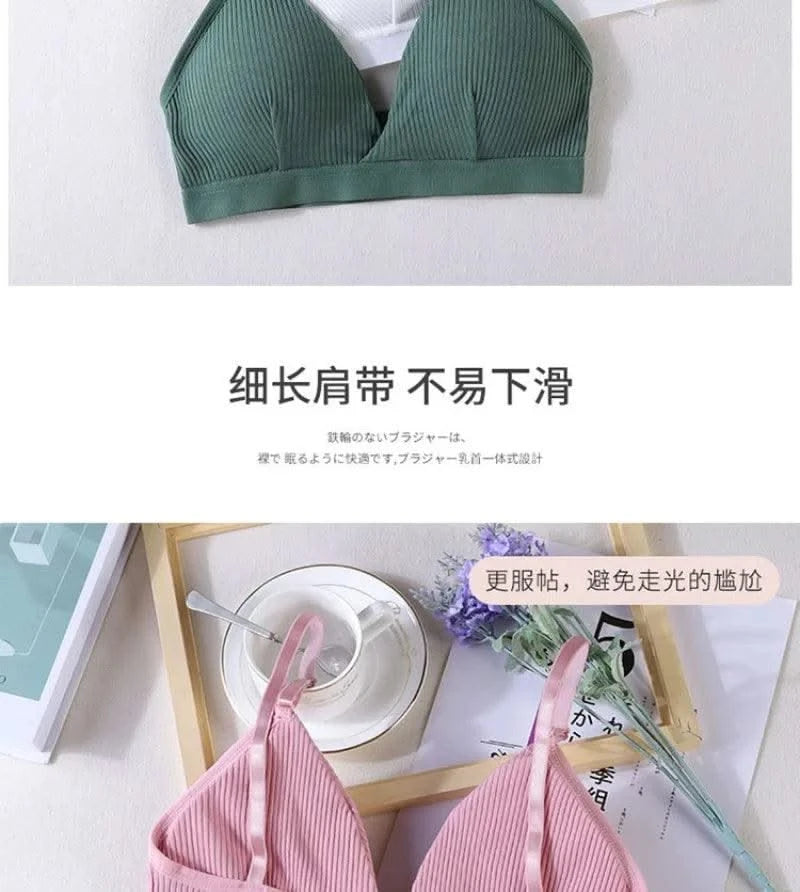 Women Yoga Sports Bras Triangle Cup Underwear