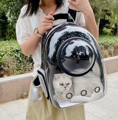 Cat Carrier, Pet Carrier, Breathable Pet Backpack for Cats and Dogs, Cat Carrier for Carrying Cats Outdoors