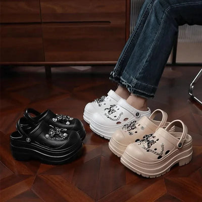 Clogs Clogs Women's Slippers Summer Home Sandals Non Slip Garden Shoes Fashion  Flat Shoes Orginal Outdoor Couples EVA Design