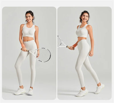 Summer Yoga Leggings For Women High Waist Breathable Quick Drying Pilates Running Jogging Fitness Girls Long Pants Gym Workout