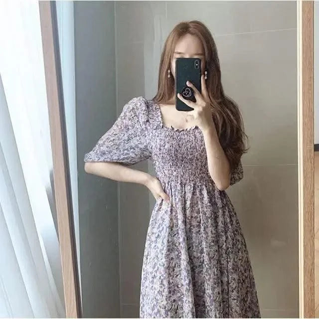 Female Dresses Pink Women's Dress Floral Graduation Formal Occasion Flower Birthday Elegant and Beautiful 2024 Fashion Summer X