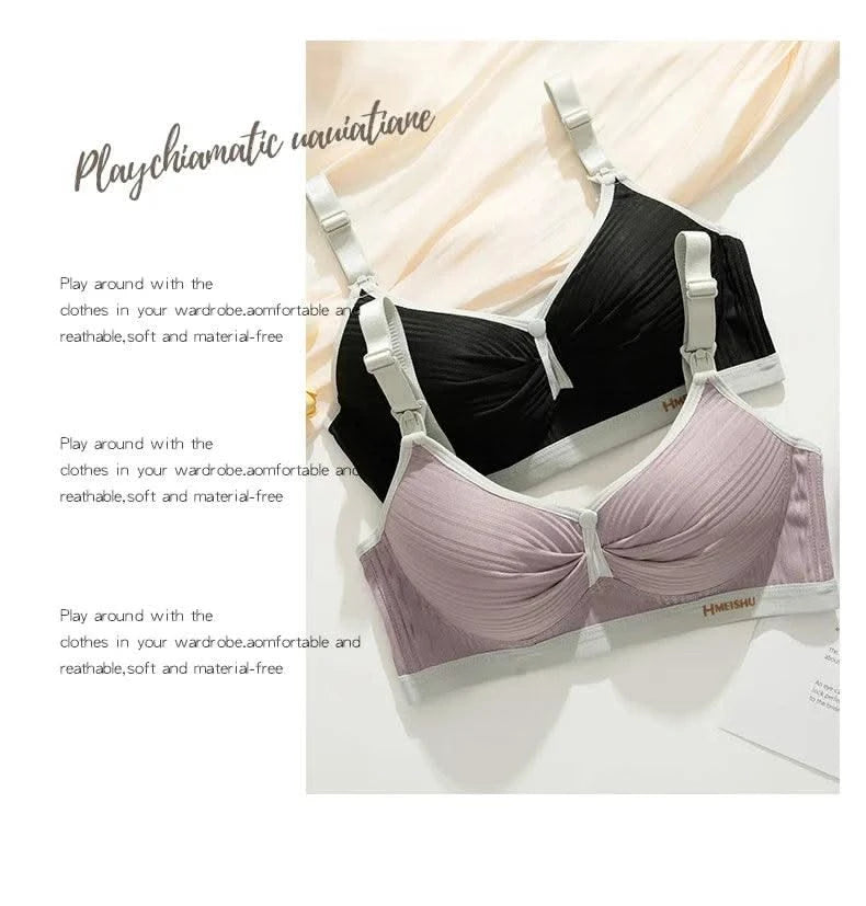 Breastfeeding Bras Maternity Nursing Bra for Feeding Nursing Underwear Clothes for Pregnant Women Soutien Gorge Allaitement