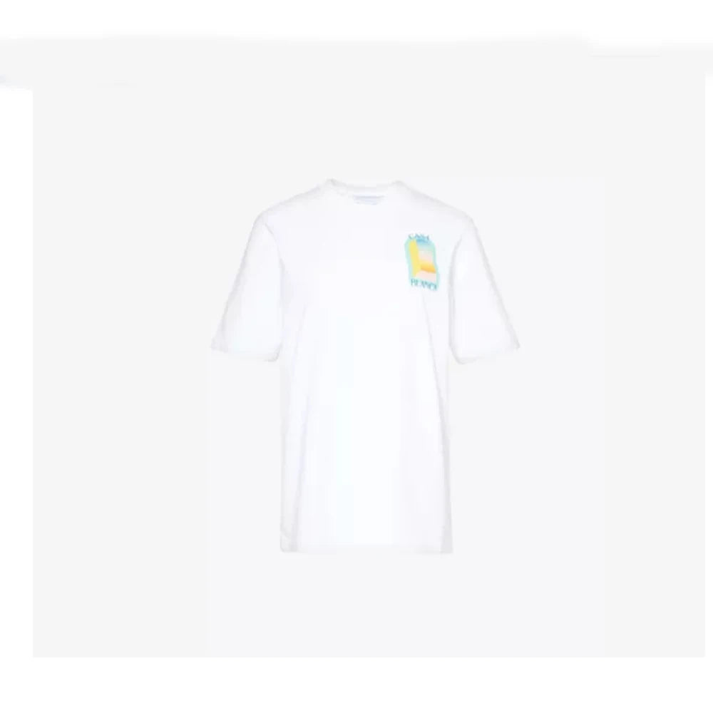 2025 Summer Men T-Shirts Designer Shirts Short Sleeve Cotton Breathable White Black Fashion Oversize Plus Size Tshirts Tops