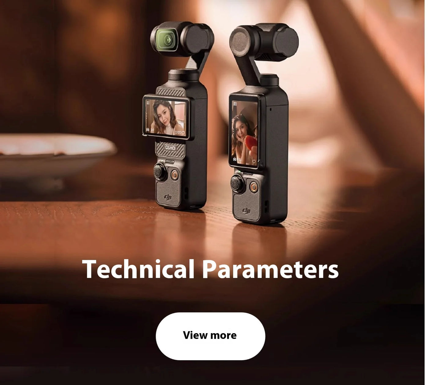 DJI Osmo Pocket 3 Handheld PTZ Smart Travel with An Inch Pocket PTZ Camera Handheld Vlog Camera Outdoorl Gifts