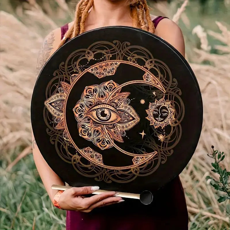 Professional Shamanic Drum Adults Exercises Hand Drum Meditation Beginner kids Drums Large Percussion Instruments Music Therapy