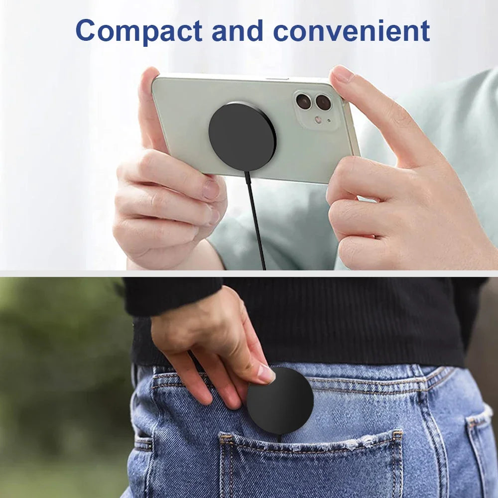 Magnetic Wireless Charger Fast Charging Pad Stand for iPhone 16 15 14 13 12Pro Max Airpods PD USB A Phone Chargers Dock Station