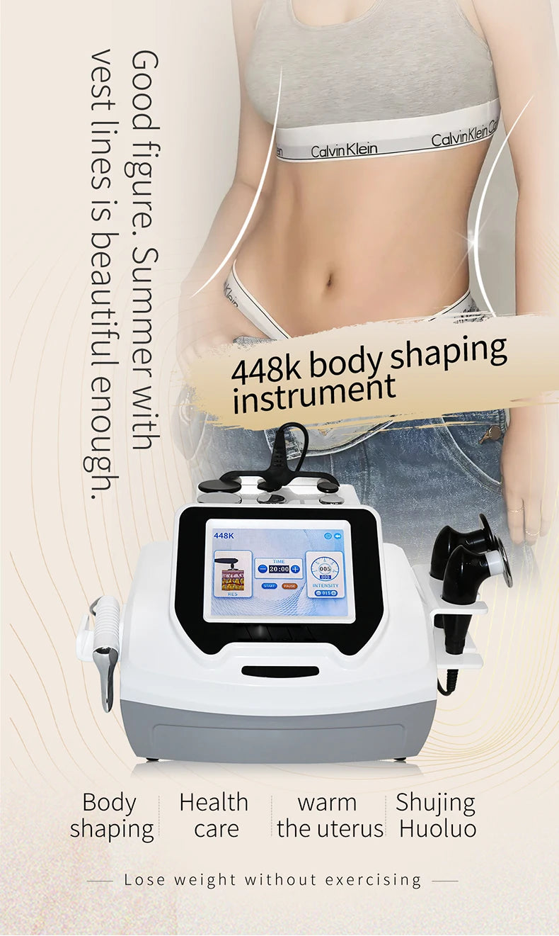 INDIBA Spain Technology Face Care Devices 448K Tecar Cavitation Body Care RET CET RF Slim Machine for Loss Health Beauty