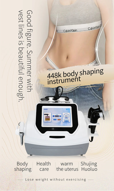 INDIBA Spain Technology Face Care Devices 448K Tecar Cavitation Body Care RET CET RF Slim Machine for Loss Health Beauty