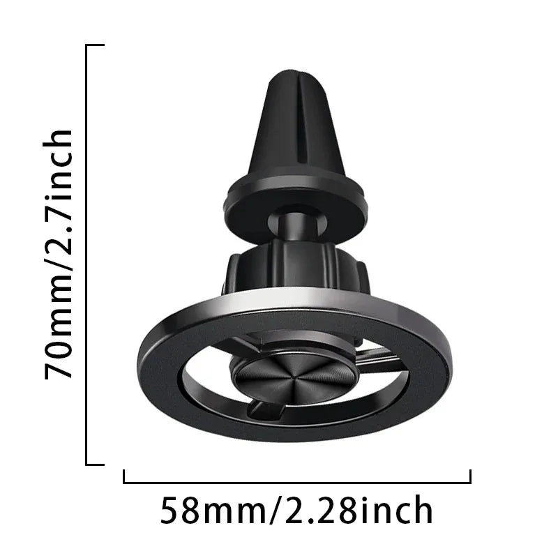 Magnetic Phone Holder Compatible With MagSafe Car Mount for iPhone 14 13 12 Car Air Vent Clip Cellphone Mount Phone Bracket