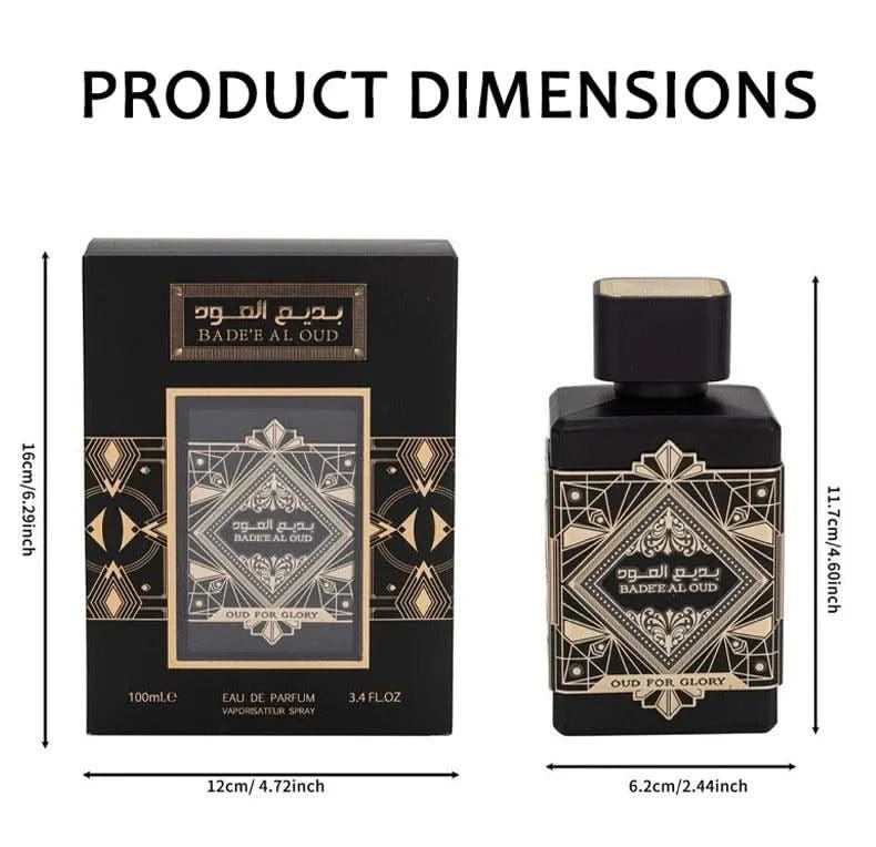 100ml Original High Quality Noble Selected Eau De Toilette Unisex Perfume Spray Fragrance Lasting Arabian Dubai Glory Flower - Elanique