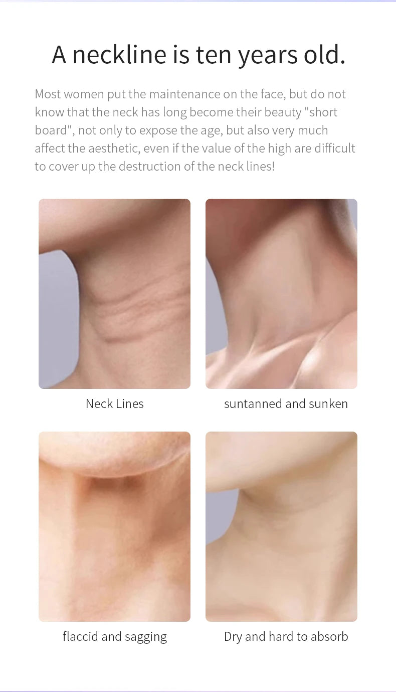 Neck LED Mask Photon Anti-Wrinkle Skin Tightening Neck Beauty Device Skin Care Brighten Rejuvenation Neck Wrinkle Remover