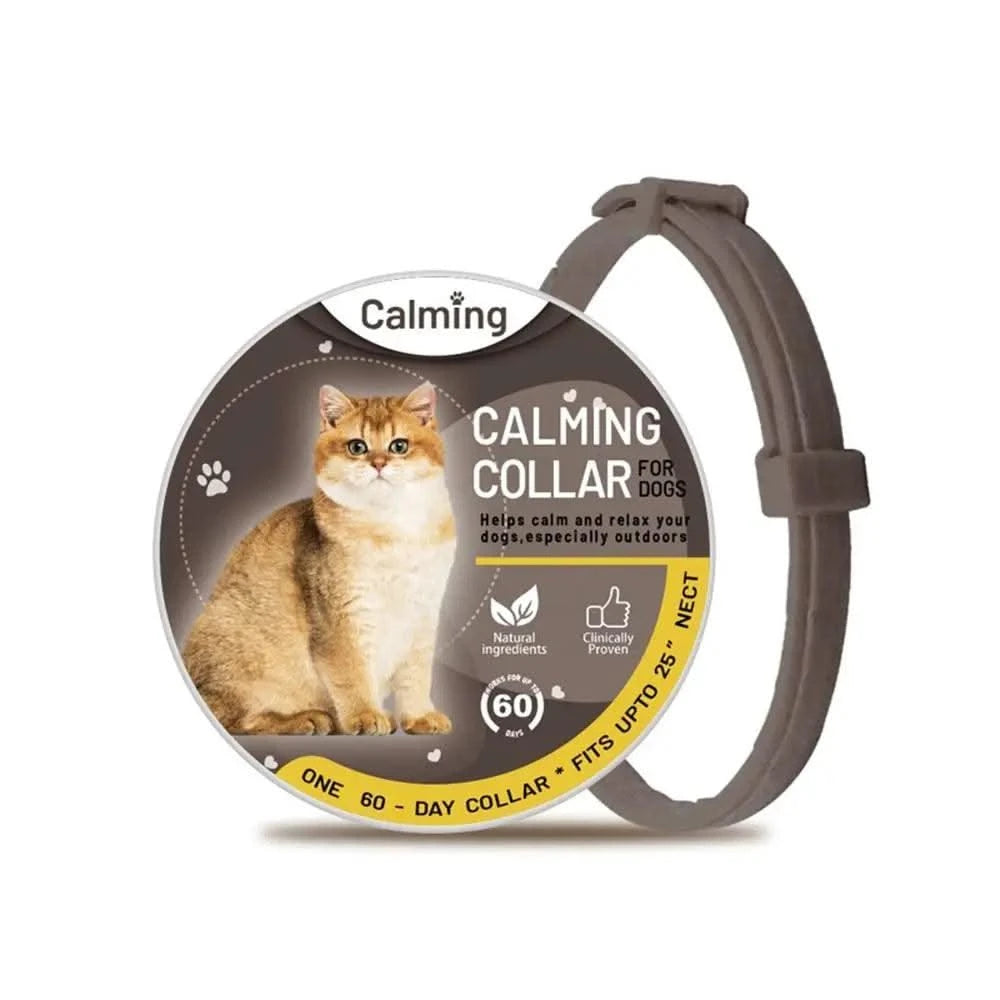 Pet Calming Collar for Dog Cat Waterproof  Adjustable Breakaway Pheromone Collar Reduce Stress Anxiety Relief Collar Pet Supply