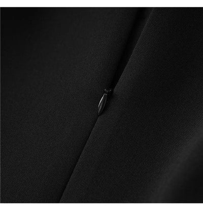 Dresses For Women 2024 Luxury Brand Autumn Long Dress Women's Turn-down Collar Sleeves Single Breasted Sashes Office Lady