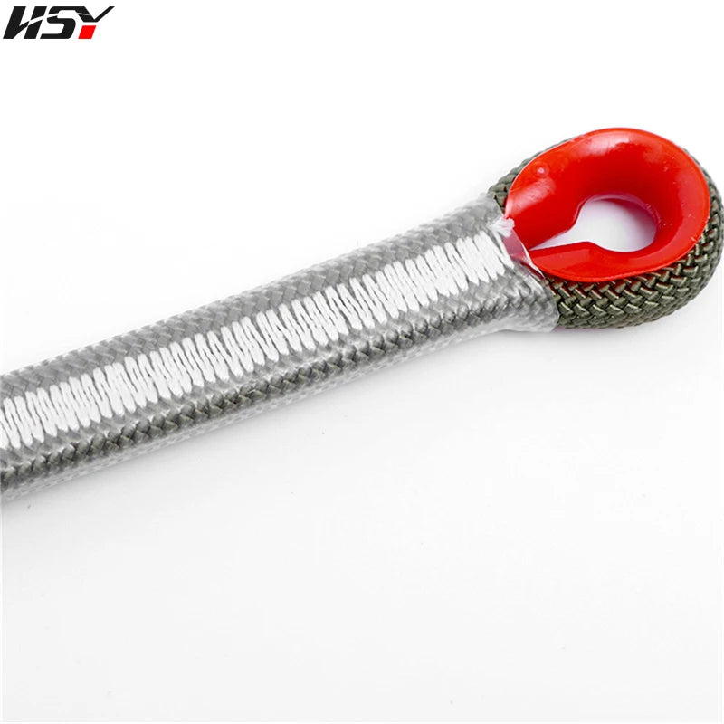 12mm Diameter Outdoor Emergency Rope Climbing Rope Wear Resistant High Strength Hiking Ropes 30m(98.43ft), 50m(164ft)