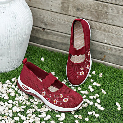 Shoes for Women 2025 Walking Shoes Slip On Arch Support Mother's Shoes Breathable Sneakers Summer Comfortable Casual Trainers