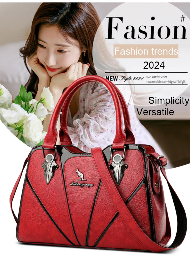 Luxury Handbags Women Bags Designer Brand Female Leather Crossbody Shoulder Bags For Women Sac a Main Ladies Hand Bags 2024 Sac