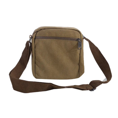 Men's Shoulder Bag Business Leisure Large Capacity Portable Handbag Zipper Multi Layer Waterproof Summer Male's Crossbody Bags