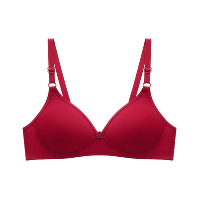 Women Seamless Bra Sexy No Wire Push Up Underwear Girls Students Breathable Thin 10 Colors Bras Female's Bra Breathable Gathered