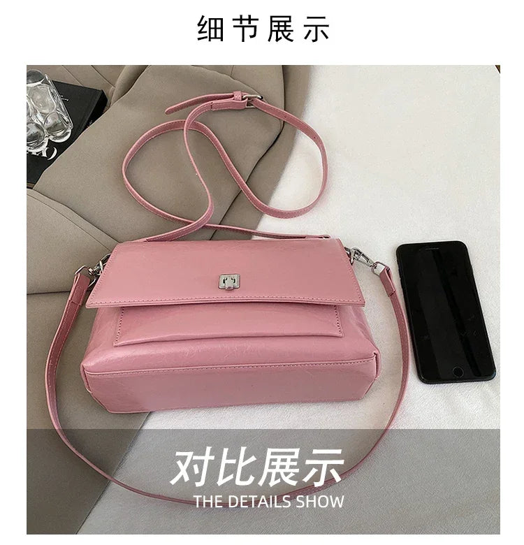 Luxury Brand Handbag For Women In Premium Leather Featuring Elegant Messenger Design And Durable Build