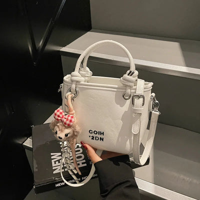 2025 Unique Women's Handbag Designer Shoulder Purse Minimalist Bucket & Square Bag Versatile Crossbody for Work