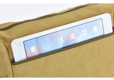 Men Canvas Shoulder Bags Casual Tote Travel Men's Crossbody Bag Luxury Messenger Bags Fashion High Quality Handbag