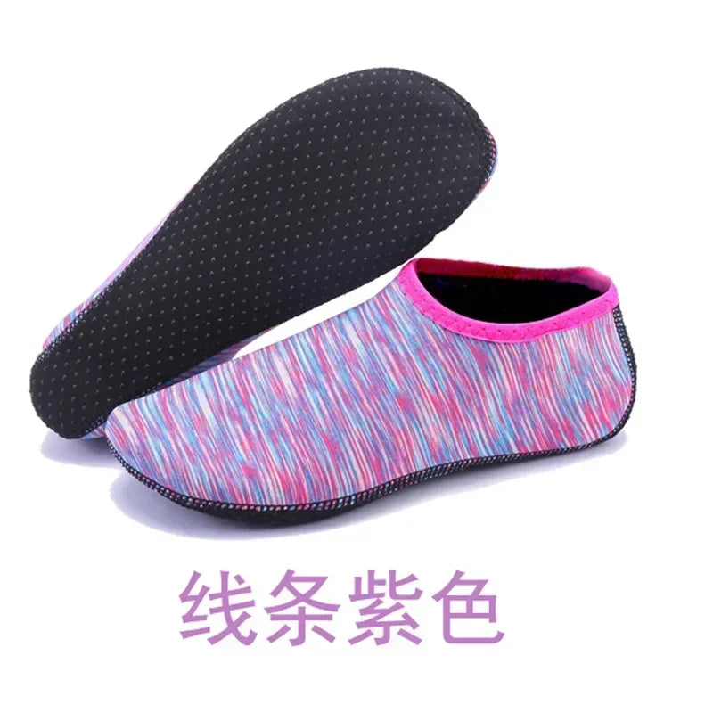Non-Slip Unisex Water Shoes for Swimming Diving Beach Summer Aqua Socks Flat Sandal Seaside Sneakers for Men Women Accessories