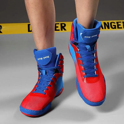 2024 New Wrestling Shoes for Men Non Slip Breathable Boxing Sneakers Wrestling Training Shoes Wear-Resisting Combat Sneakers