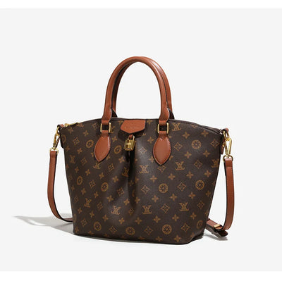2025 French Luxury Handbag for Women Designer Tote Elegant Structured Shoulder Bag High-End Minimalist Chic Versatile