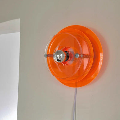 Creative Artist Home Decor Lamp Modern UFO Flying Saucer Wall Lamps Medieval Bedroom bedside Living Room Wall Hanging Lights LED