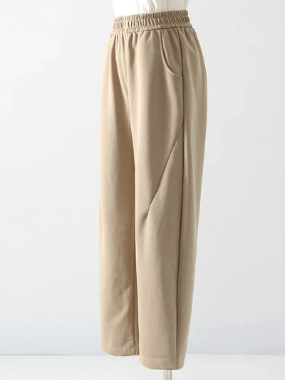 Women Straight Sweatpants Baggy Loose Dark Grey Long Pants Female Casual Sports Trousers High Waist Sweatpants For Women Joggers