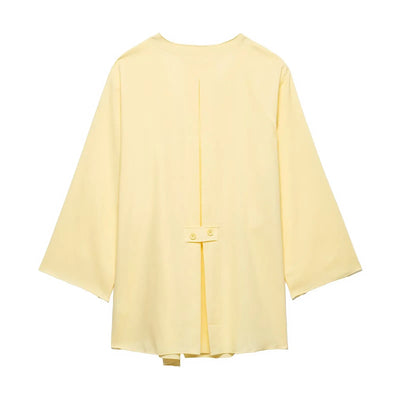 2025 Woman Fashion Linen Kimono Cross Coat Fashionable Women's Linen Blouse Shirt Women Brand Clothing