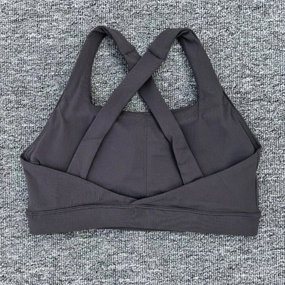 Breathable Sports Bra for Women, Fitness Top, Push Up Sport Bra, Fixed Pad, Yoga Underwear, Sport Tops Running Vest, Gym Wear