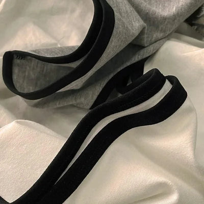 Women Panties Mid-Waist Cotton Solid Simple Sports Underwear Girls'S Briefs Comfortable Breathable Female's Lingerie