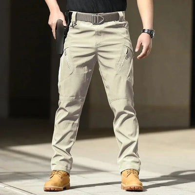 New Tactical Work Pants Men Outdoor Cargo Trousers Multi-pocket Waterproof Pant Autumn Spring Outdoor Workwear Hiking Trousers