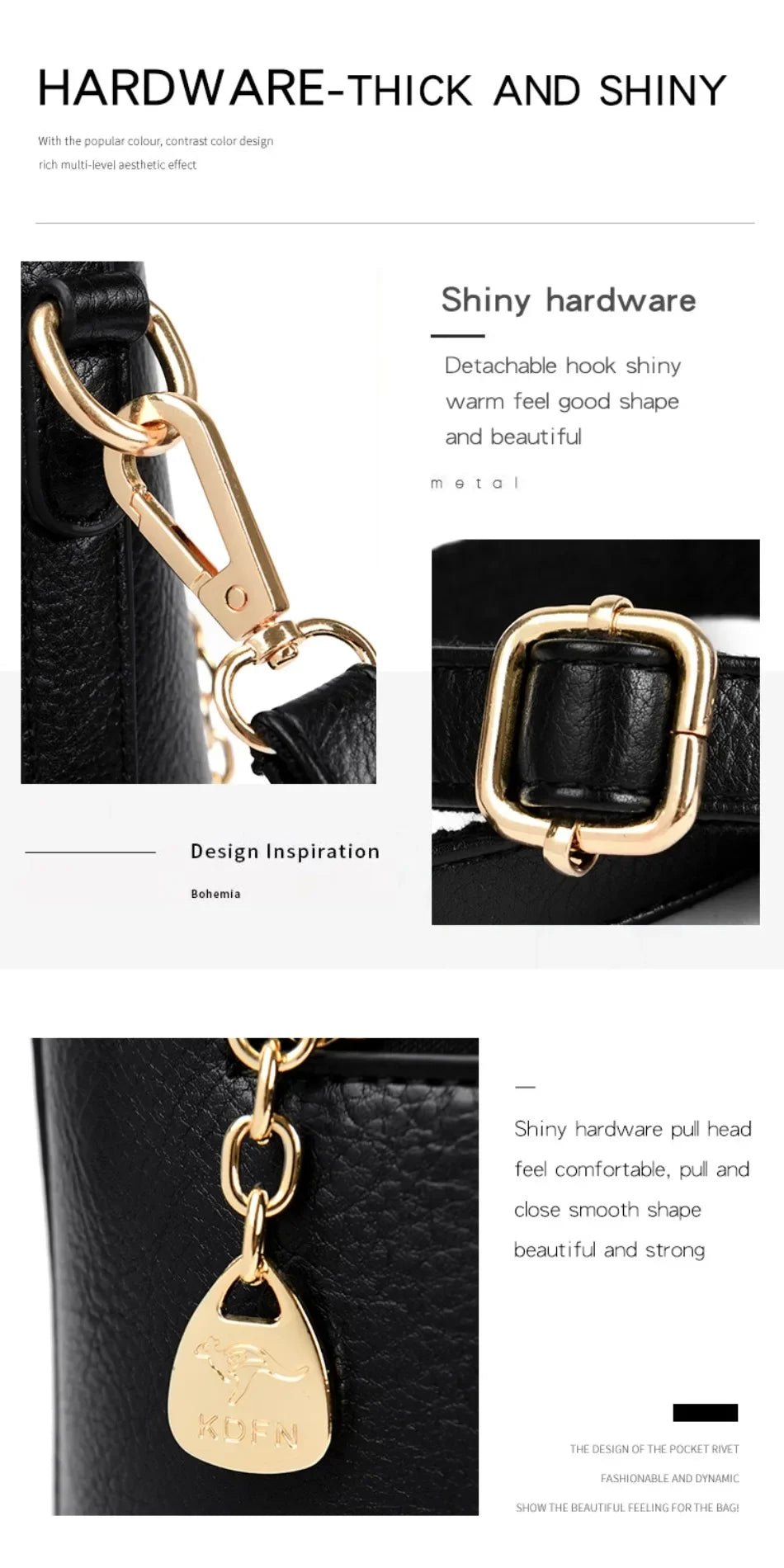 Genuine Brand Luxury Handbag Women Bags Designer High Quality Leather Handbags Large Capacity Shoulder Crossbody Bags for Women