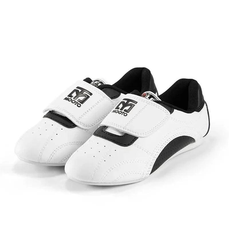Children Taekwondo Shoes Men's Breathable Kids Martial Arts Karate Kung Fu Shoes Gym Fitness Workout Sports Body Building Wushu