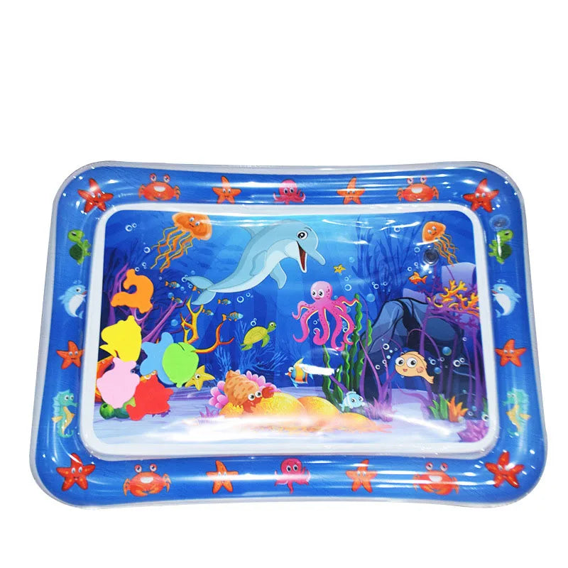 Baby Water Mat Inflatable Cushion Infant Toddler Water Play Mat for Baby Early Education Developing  Summer  Toy
