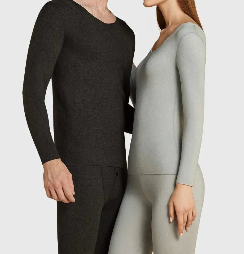 Women's Seamless Thermal Clothing Set 2 Pieces | Thick Double Layer Thermal Under Wear For Winter