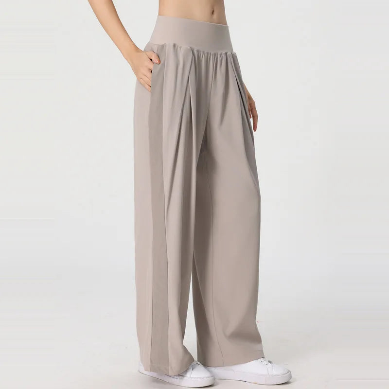 Women Wide Leg Pants Loose Fitness Yoga Pants 2024
