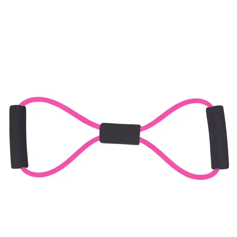 Resistance Bands Elastic Fitness Bands For Sports Exercises At Home Multifunctional  Portable 4 Tube Elastic Pedal Puller
