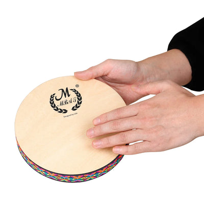 8 Inch Creek Drums Ethnic Percussion Instrument Solid Wood Drum Rain Sound Musical Gift Drums Simulate The Sound of Water Parts