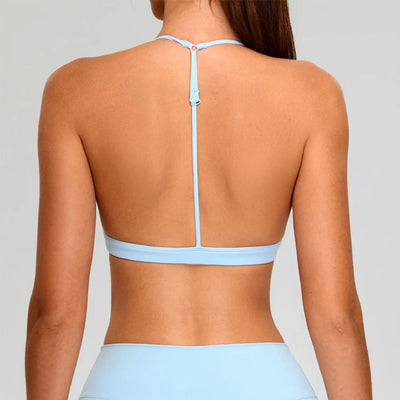 Breathable Sports Bra for Women Fitness Top Push Up Sport Bra Backless Yoga Underwear Sport Tops Running Vest Workout Gym Wear