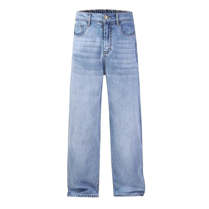 Mens Jeans Large Denim Jeans for Teens Trousers for Men Jean Baggy Pants Men's Fashion Man Male Trendyol Streetwear Korean Men´s