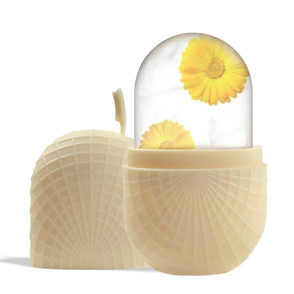 Silicone  Trays Beauty Lifting Ice Ball Face Massager Contouring Eye Roller Facial Treatment  Skin Care Tool